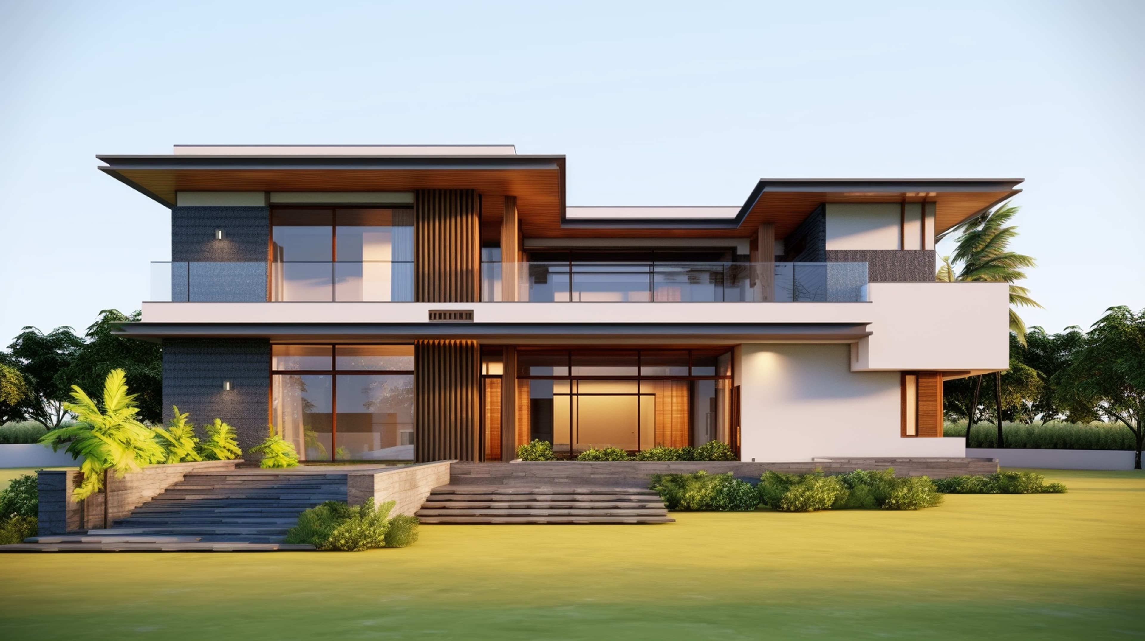 Modern luxury home exterior - FindFast real estate properties